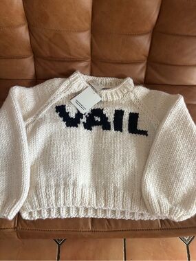 GOGO Handwoven Sweater in VAIL NWT